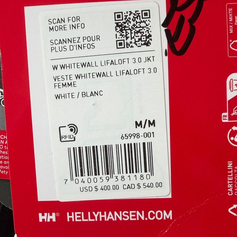 Helly Hansen Women's Whitewall LIFALOFT™ 3.0 Ski Jacket - Picture 2 of 7